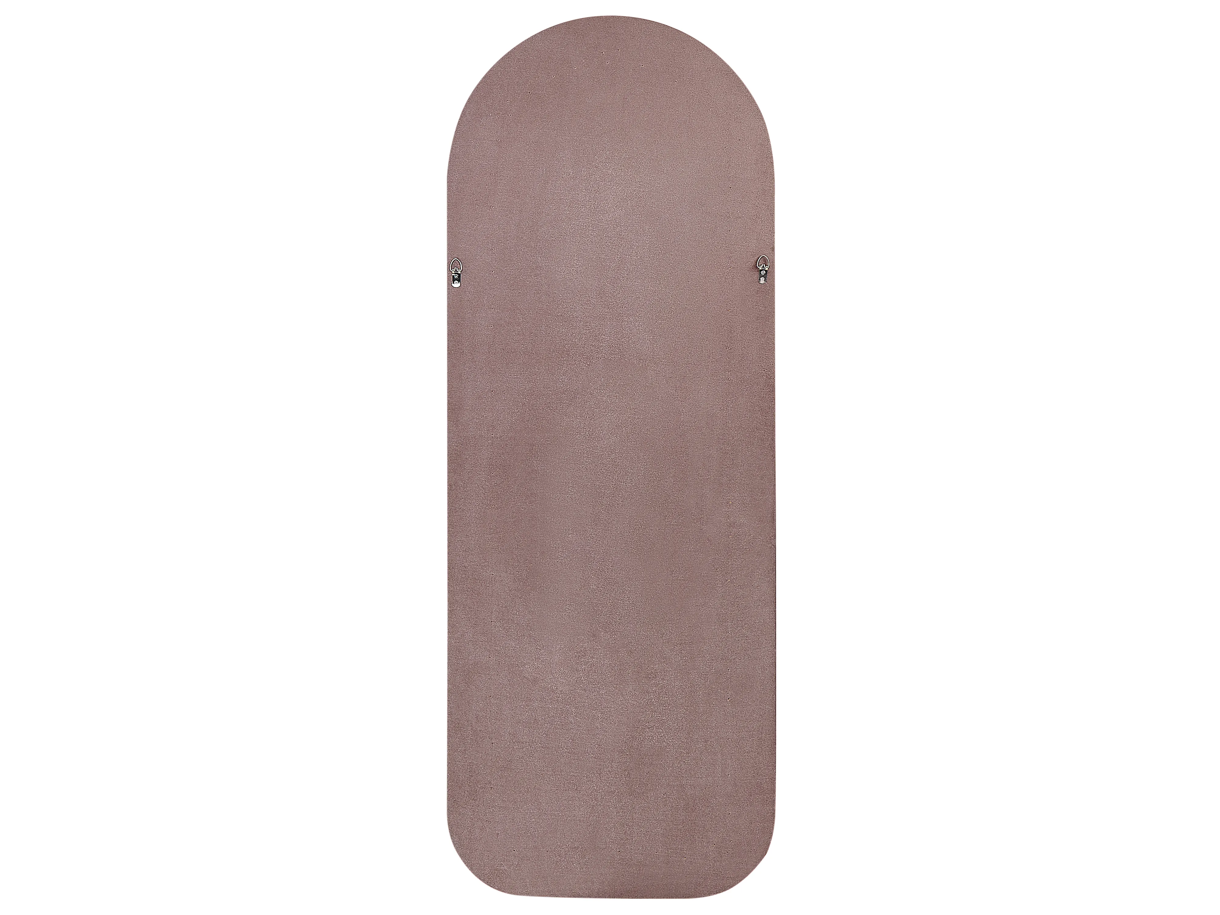 Wandspiegel CULAN 60 cm 160 cm Fluweel Roze