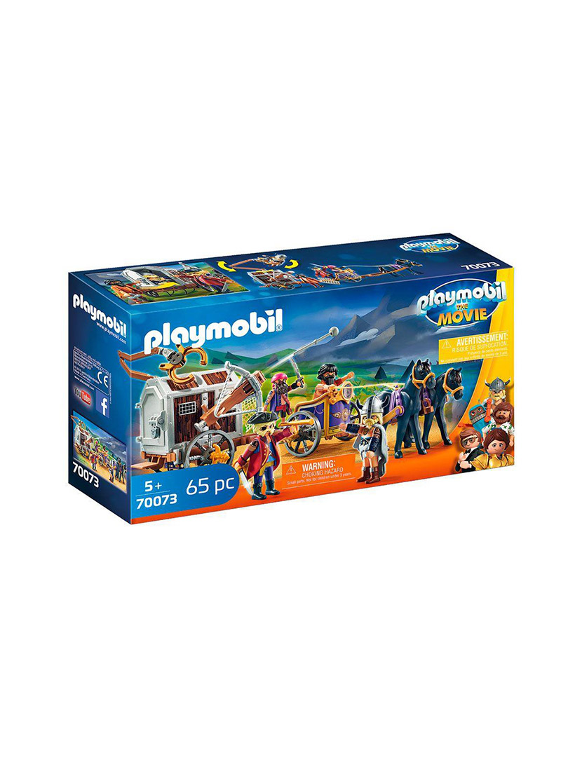 Playmobil The Movie: Charlie with Prison Car