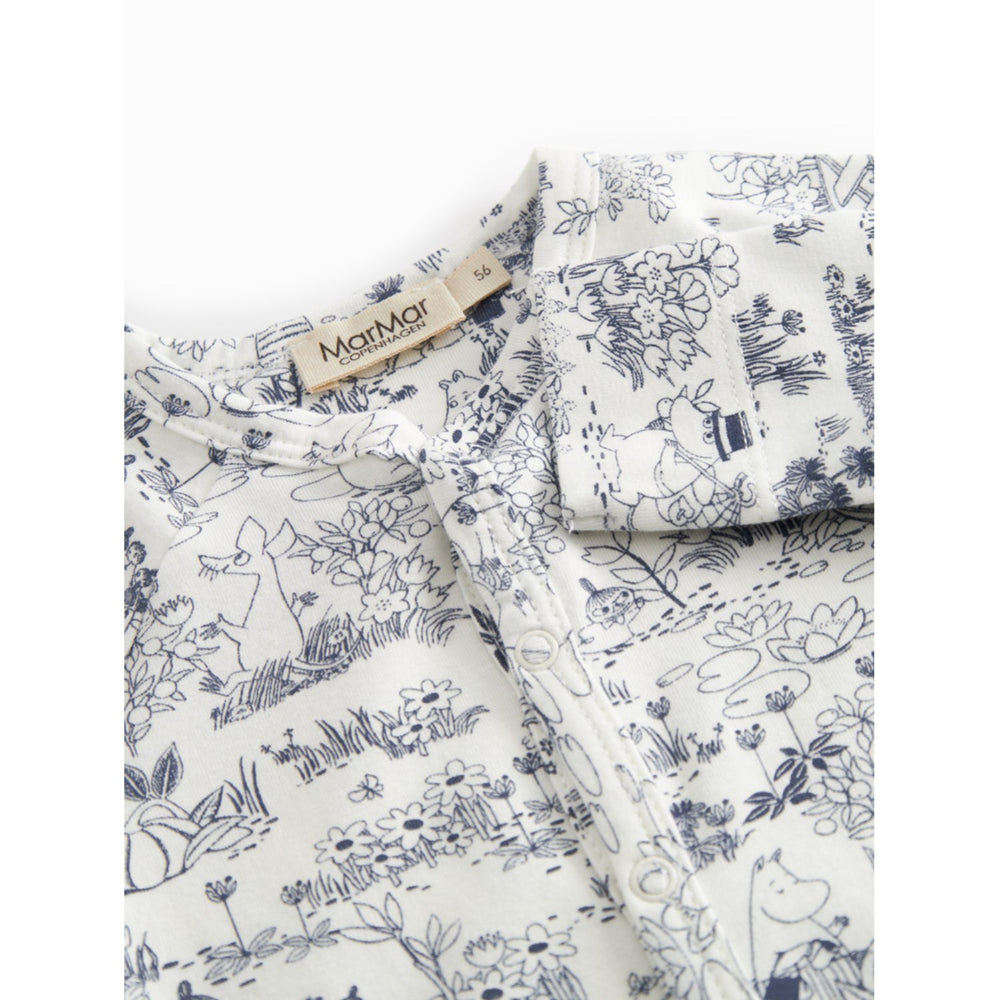 Køb MarMar Newborn Modal Smooth Print Moominvalley Rena Heldragt