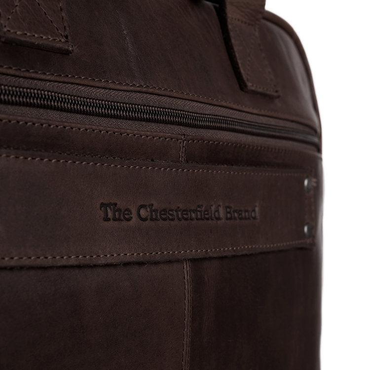 The Chesterfield - Calvi - Leren werktas 15.6
