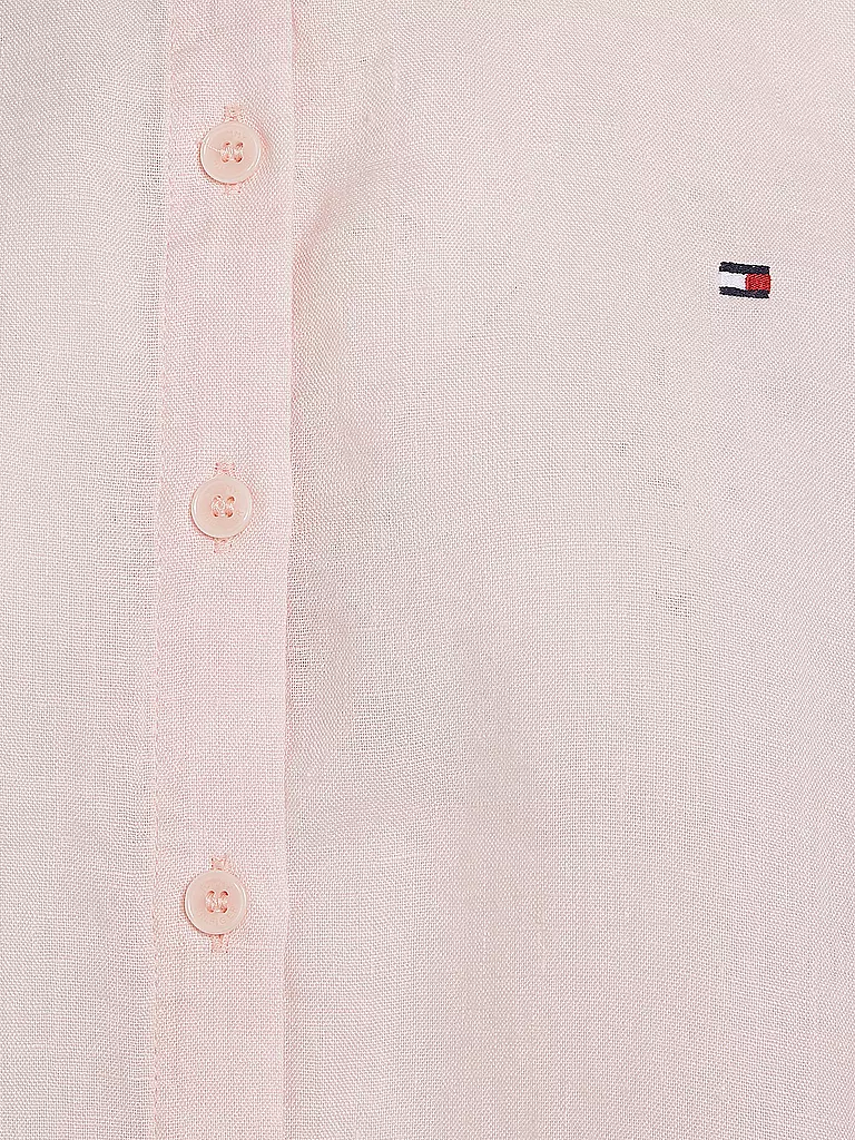 TOMMY HILFIGER Leinenbluse rosa