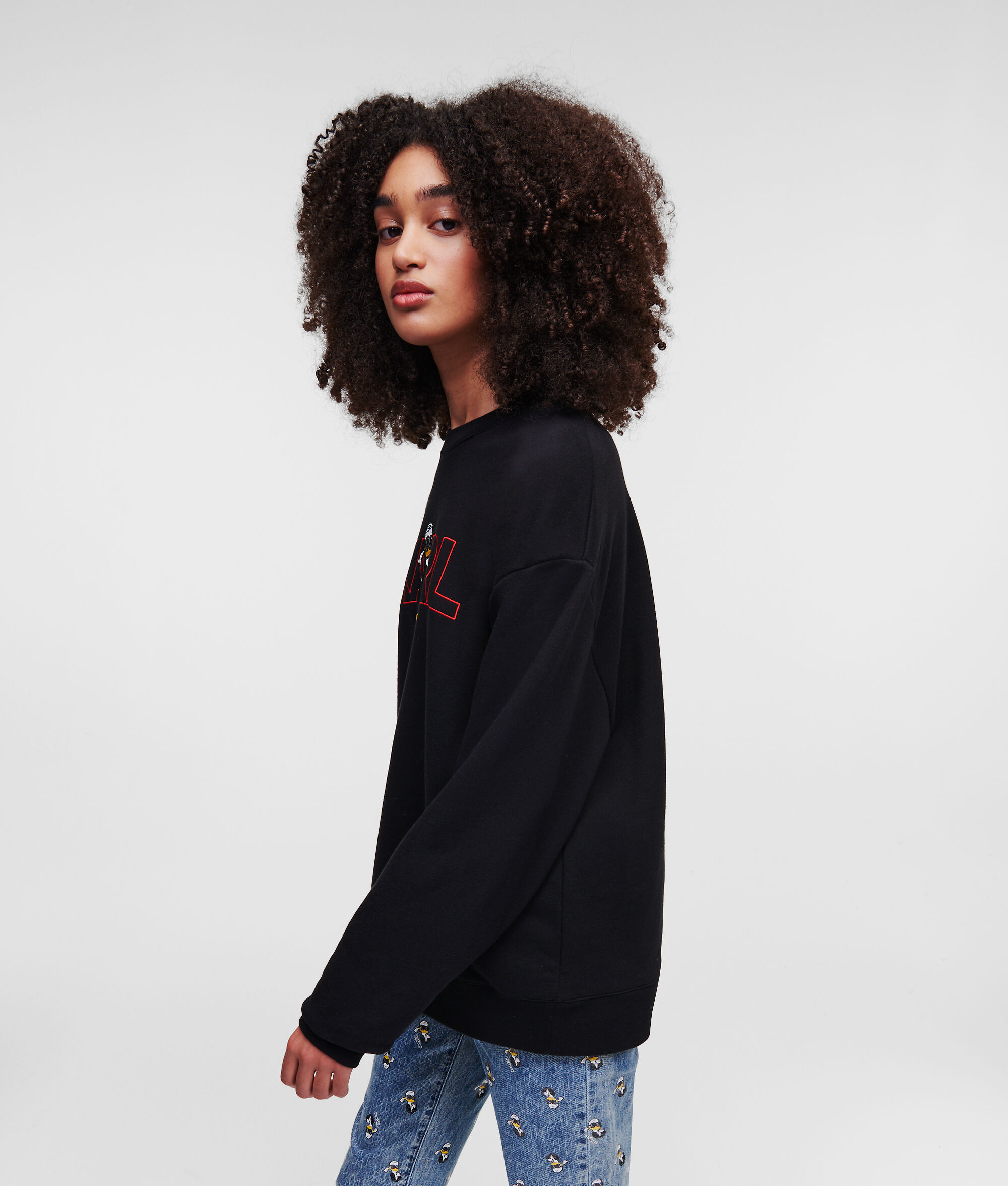 SWEAT-SHIRT À LOGO DS x KARL LAGERFELD