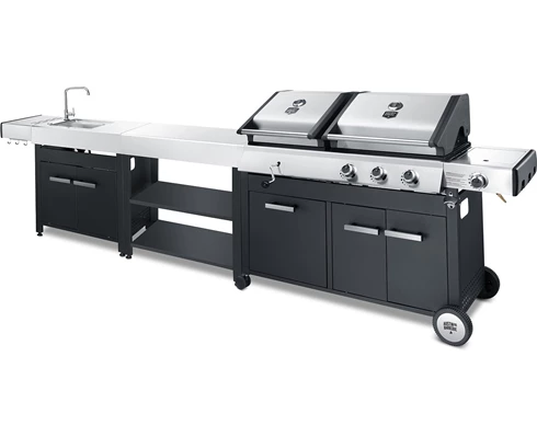 Austin and Barbeque AABQ - Classic Combo Charcoal/3 1B