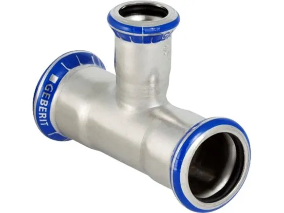 GEBERIT Tee rustfri 76,1-42-76,1 mm mapress