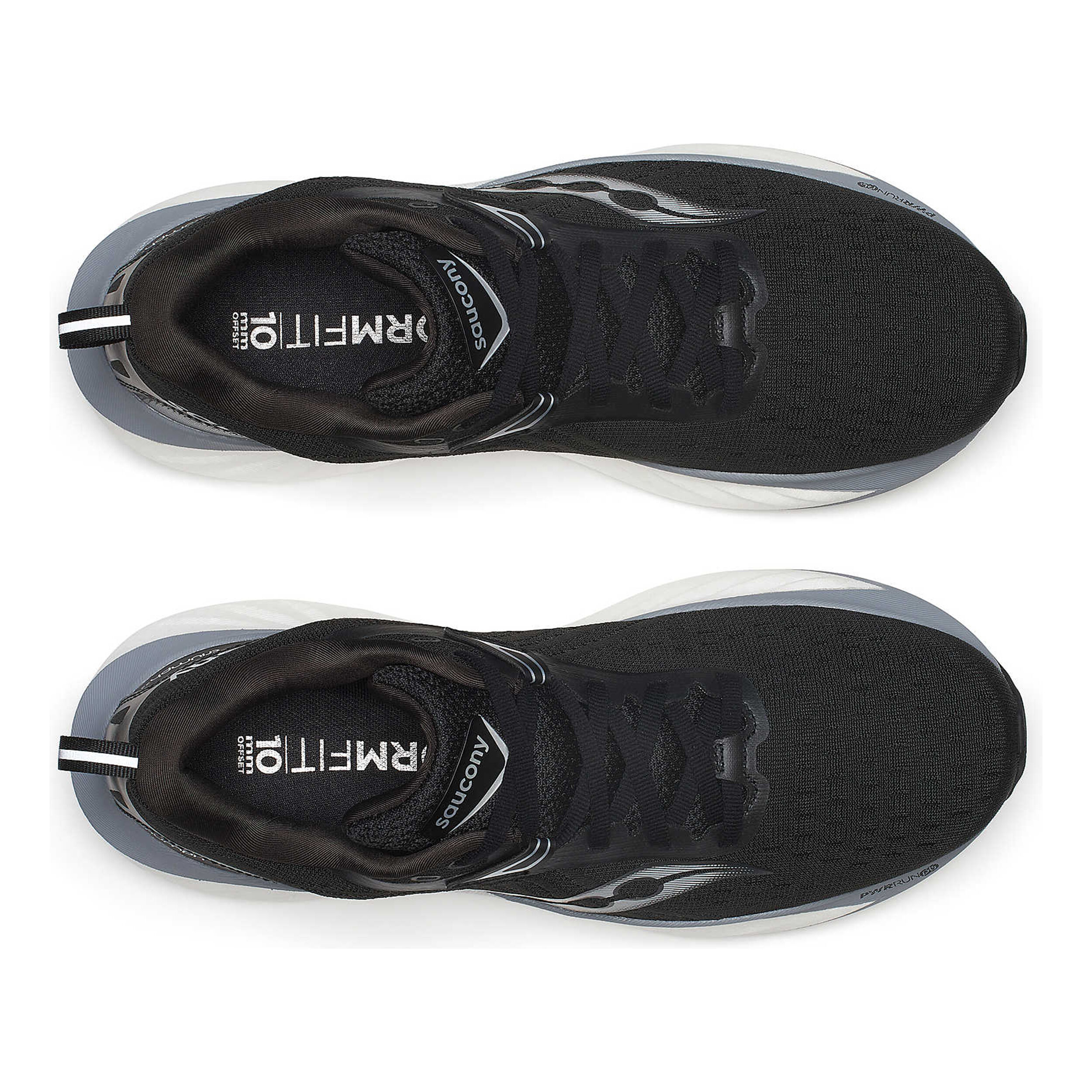 Saucony Triumph 22 Chaussure De Running Sans Stabilisateurs Hommes - Noir , Blanc