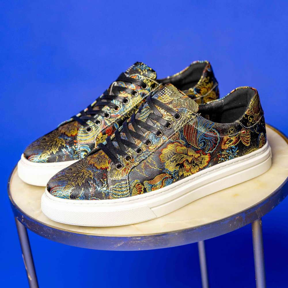 Shiny Shadow Sneakers