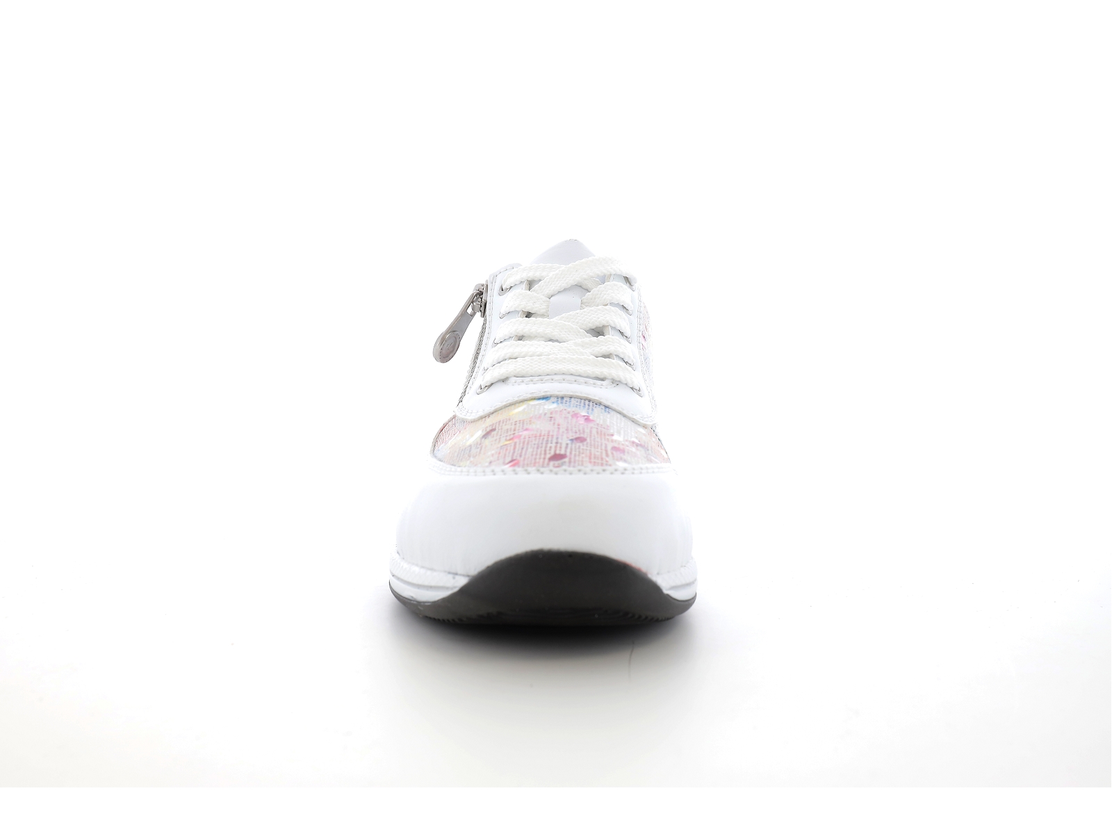 Rieker-N1112 Synthétique Multi Blanc