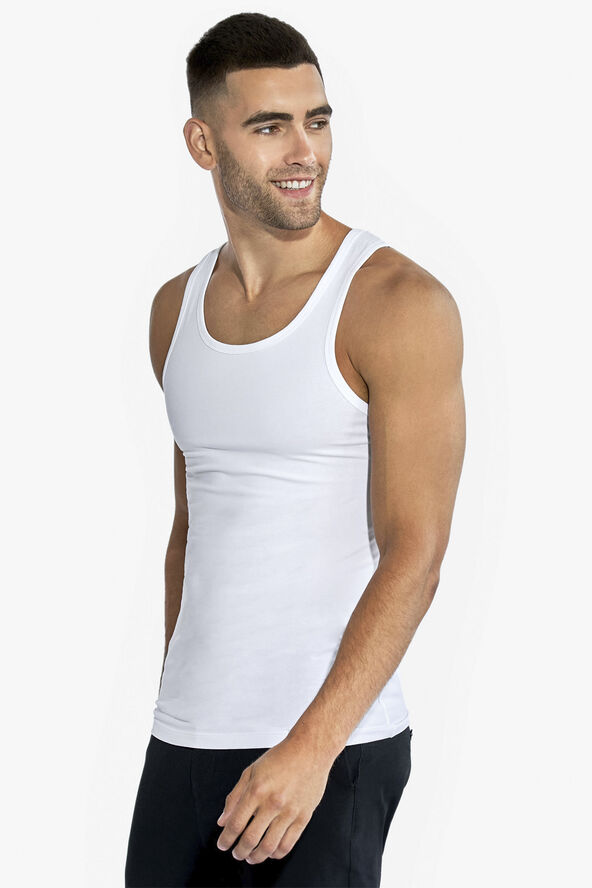 Bread & Boxers Tank 2-pack White
