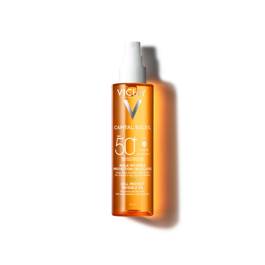 VICHY  Capital Soleil Óleo Invisível Cell Protect FPS50+ - 200ml