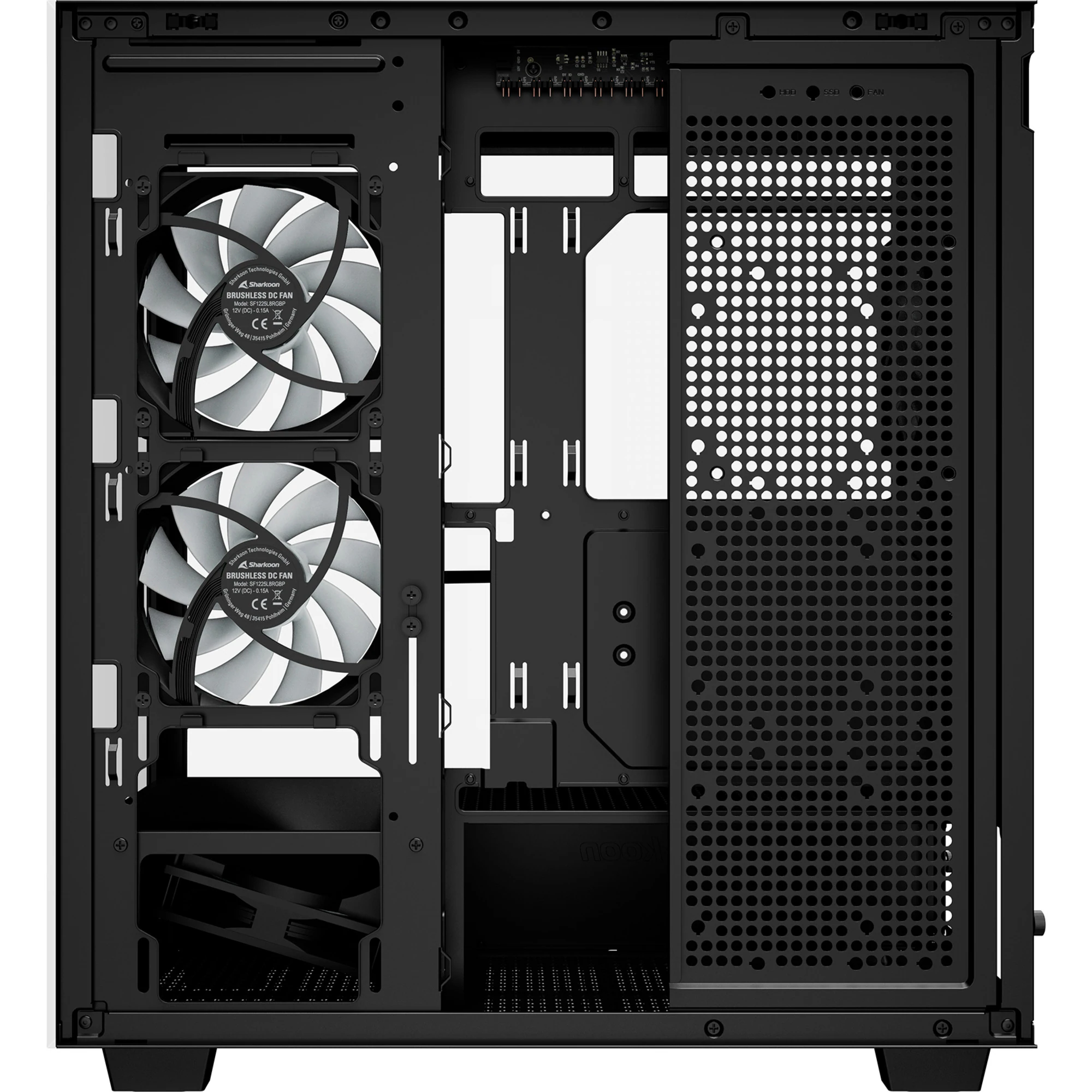 Sharkoon Tower-Gehäuse Rebel C60 RGB