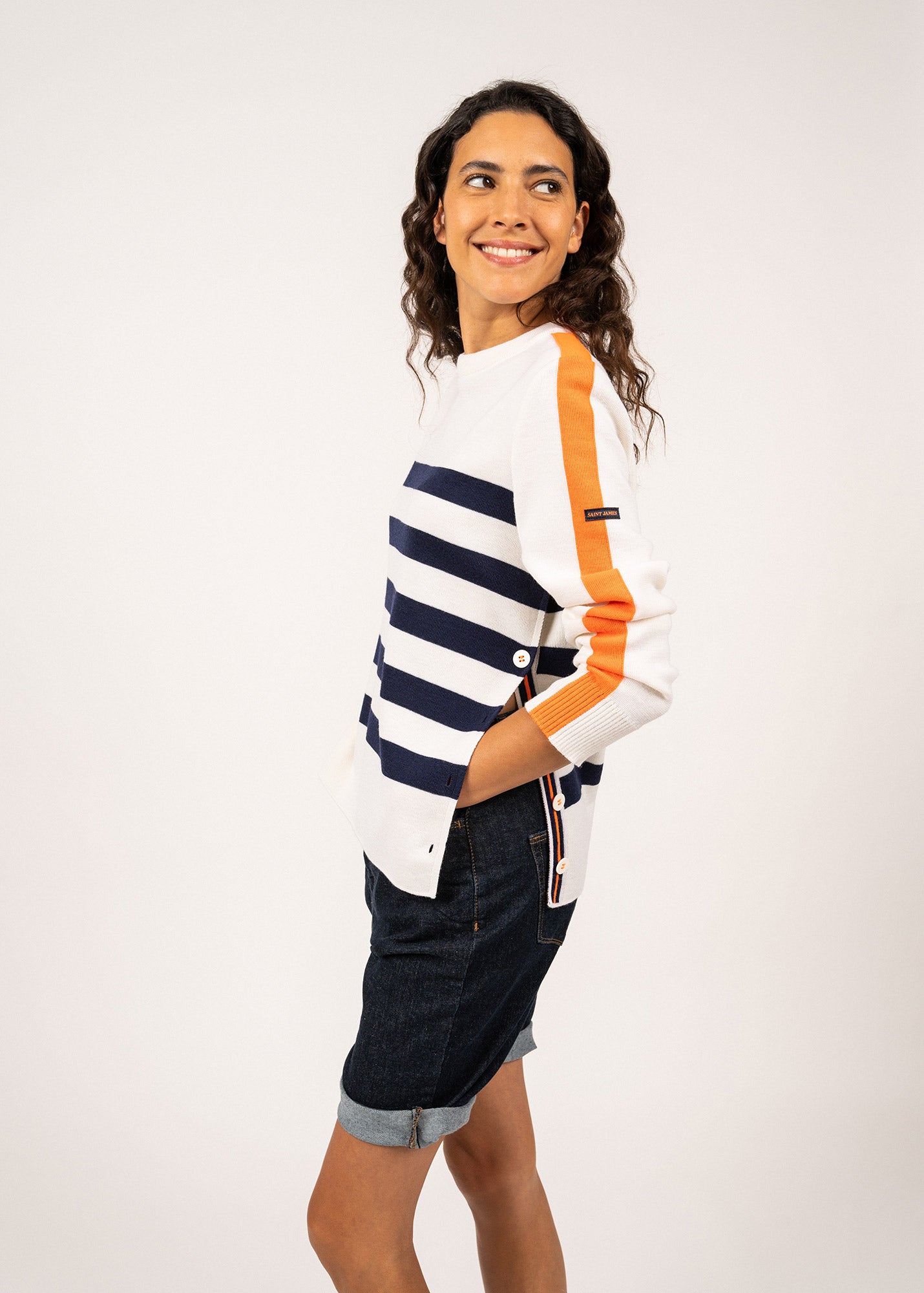 Pull esprit marin rayé Chausey