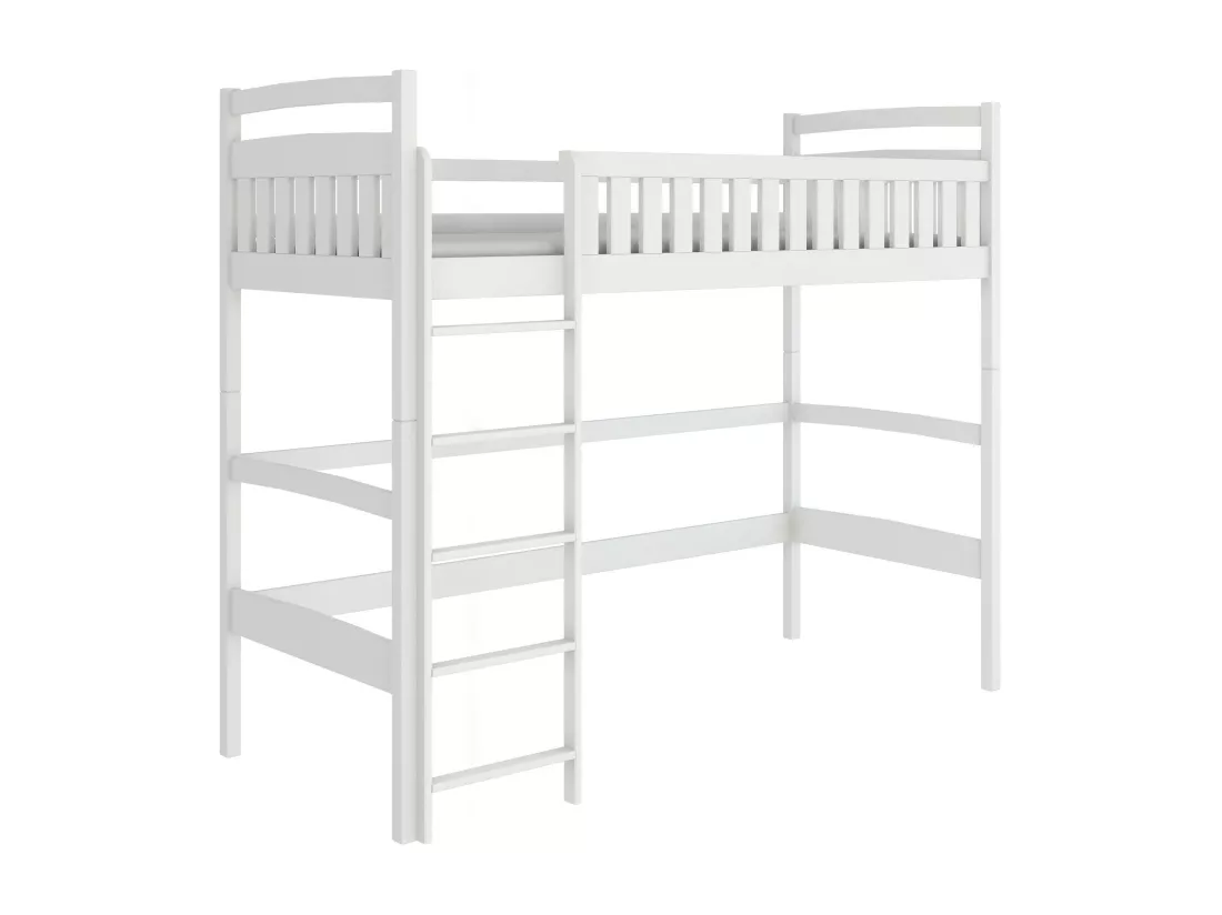 Lit mezzanine MIA LB013 80x170 cm Blanc