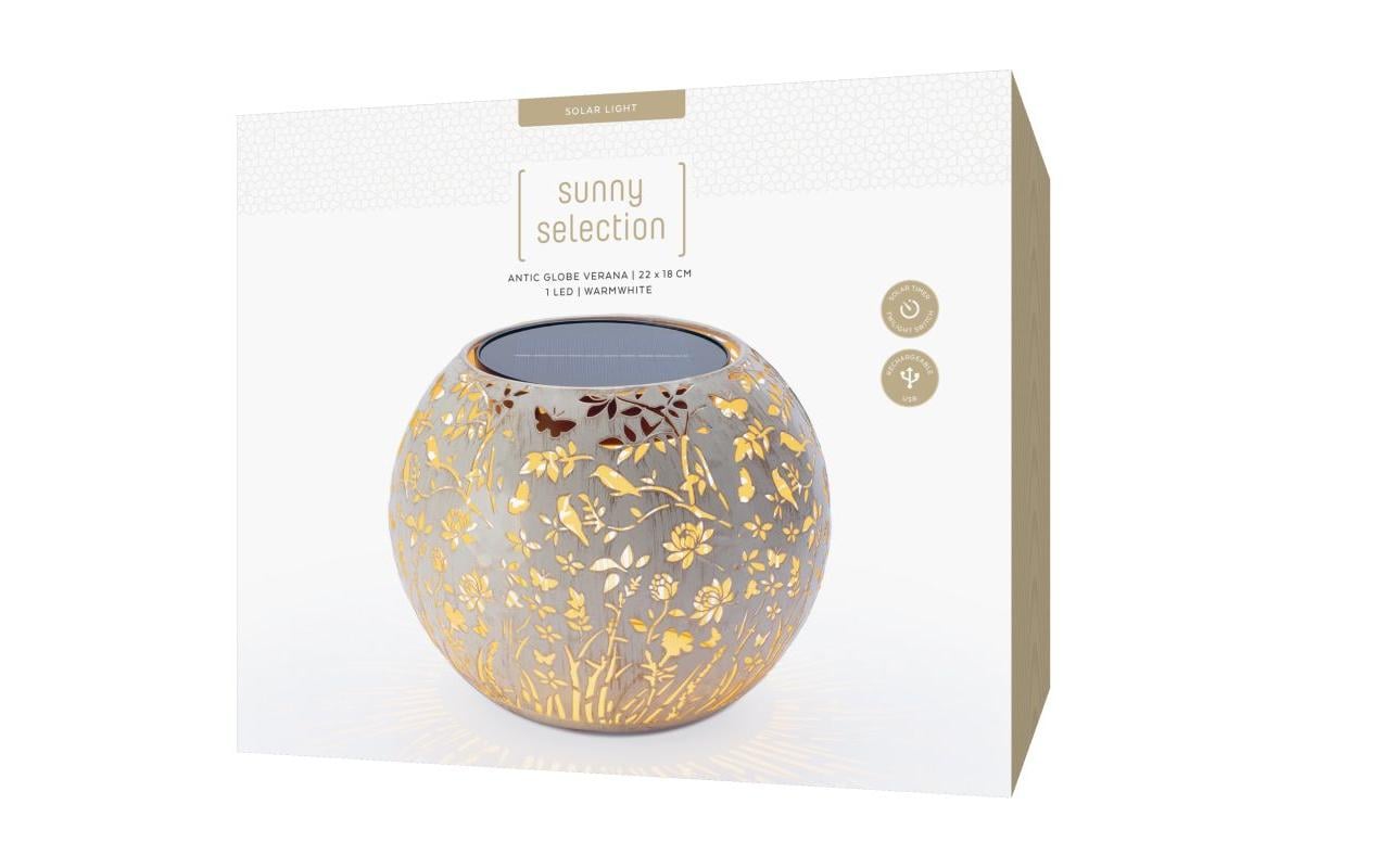 Solar Antic Globe Verana CremeDekorative Solarleuchte
