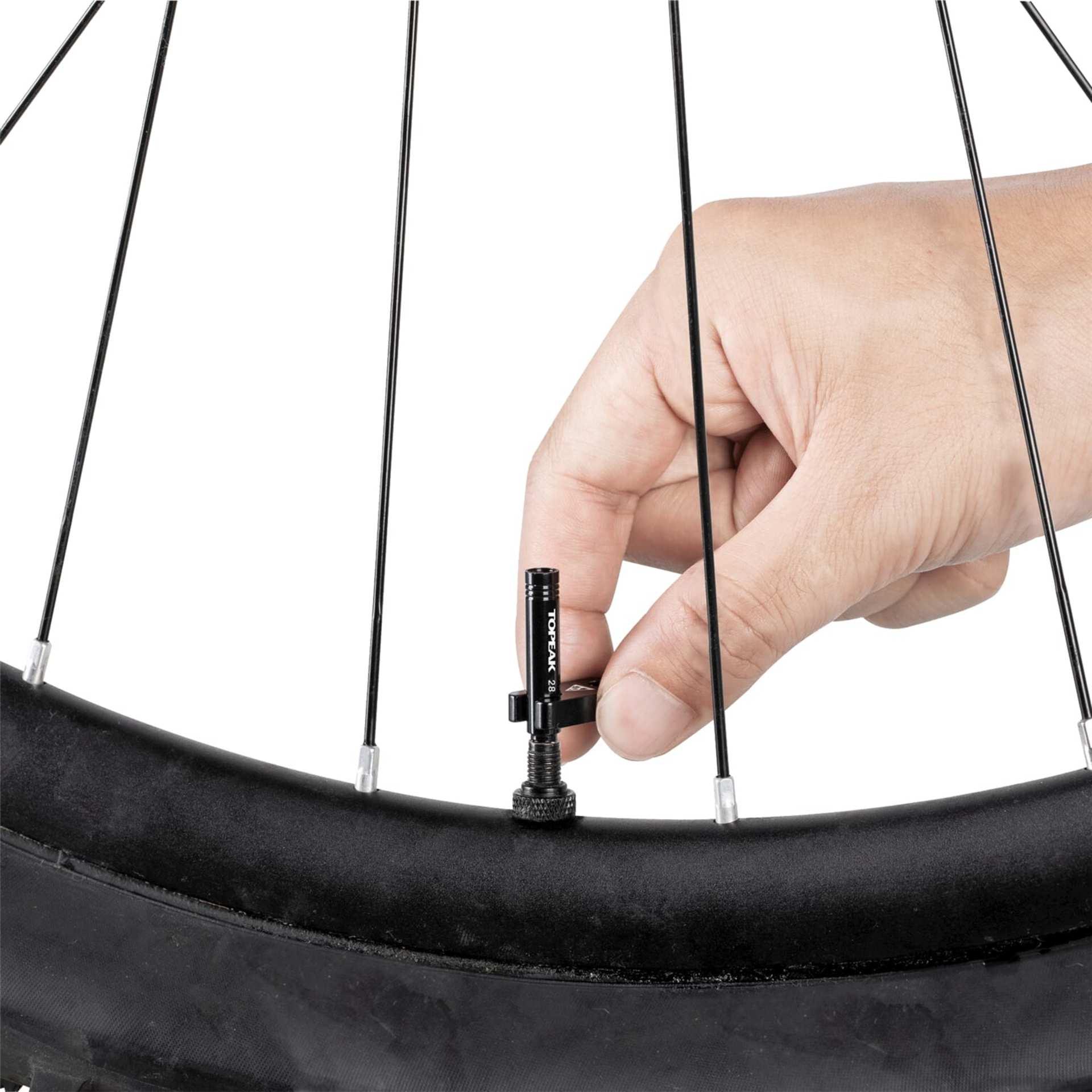 Topeak Ventielverlenger Frans Ventiel 40mm