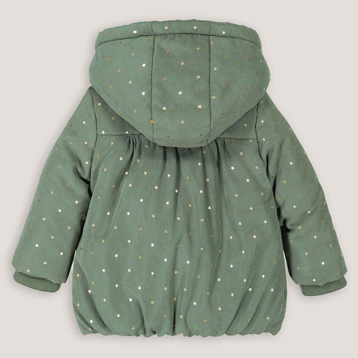 COLEÇÕES LA REDOUTE<br>Parka quente com capuz, estampa de estrelas