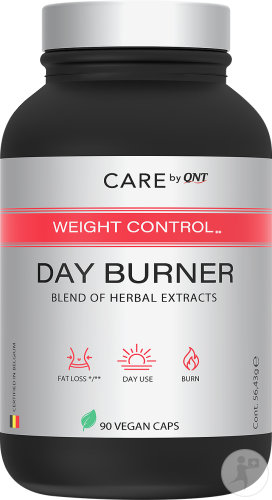 QNT Care Day Burner Complément Alimentaire Contrôle Du Poids Végan 90 Gélules