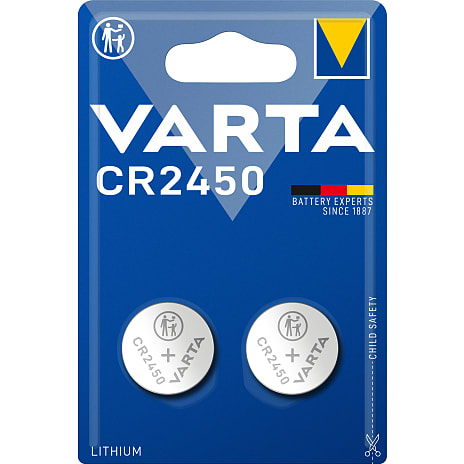 Varta CR2450 batterier 2-pak