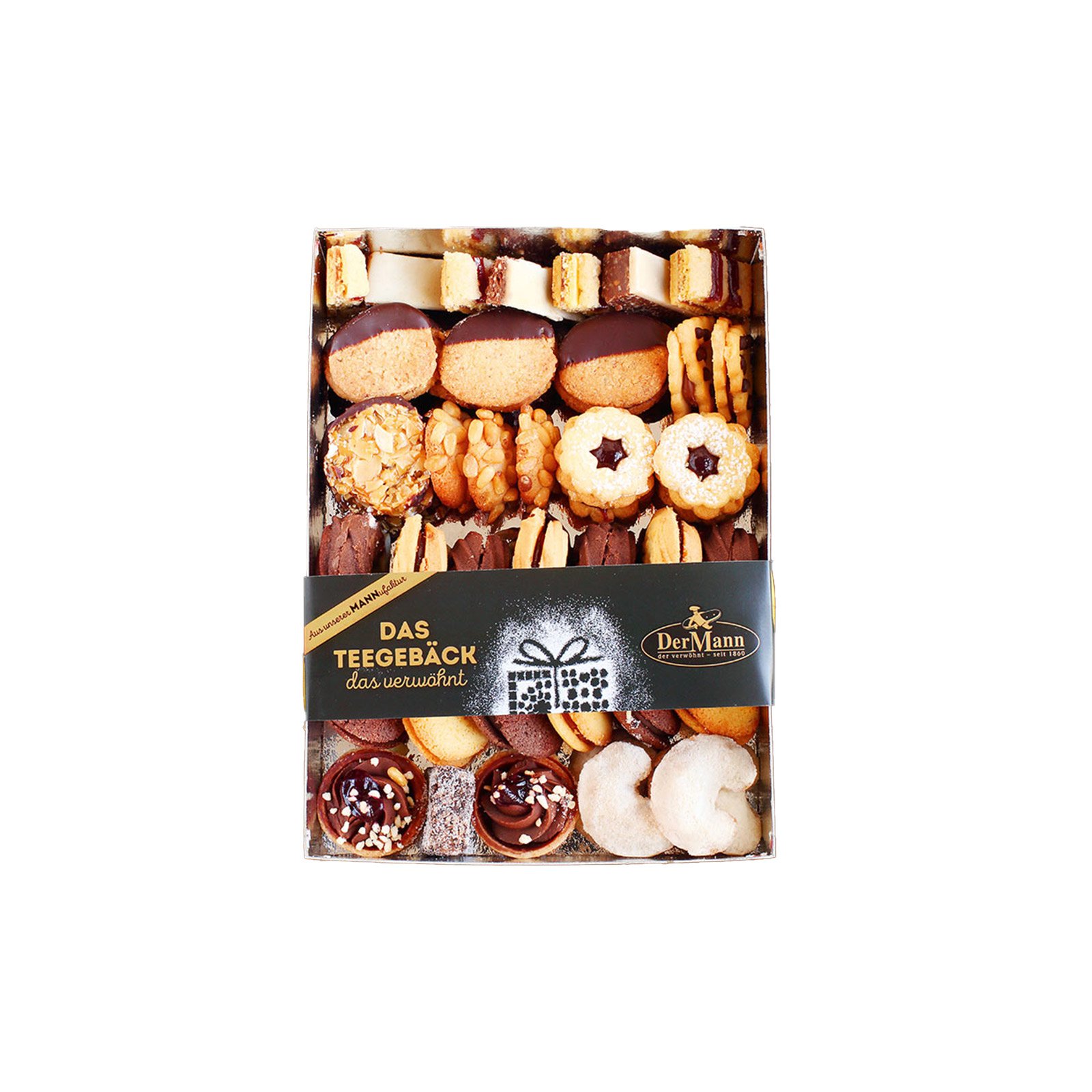 Der Mann Teebäckerei gemischt