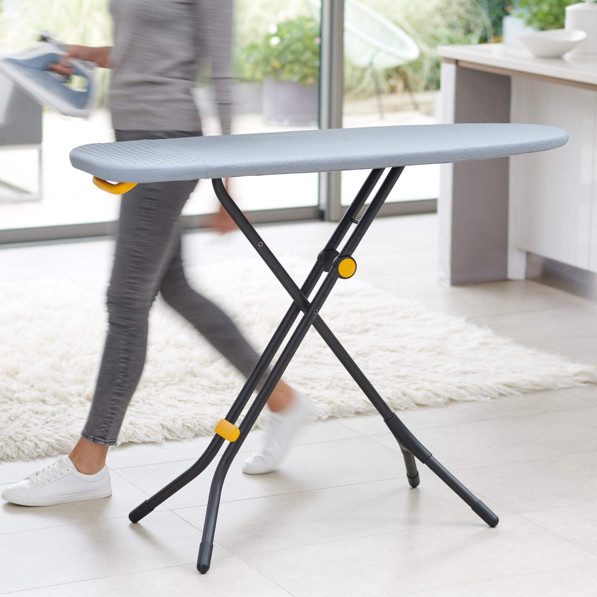 Joseph Joseph Glide Plus Strijkplank B 130 cm - Grijs