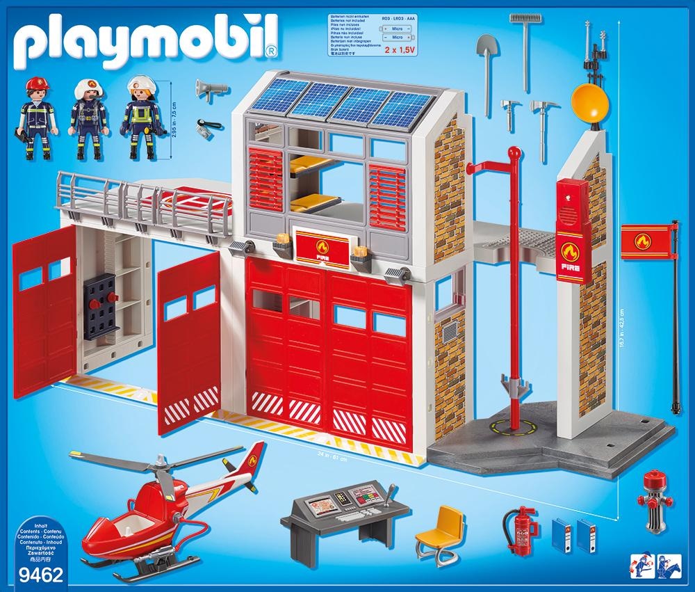 Playmobil® Konstruktions-Spielset »Grosse Feuerwache (9462), My Action Heroes« Made in Germany