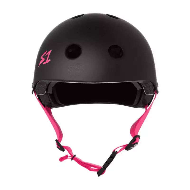 Casque S-ONE Lifer Matte black pink straps