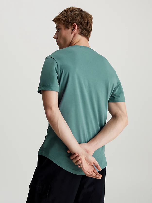 Camiseta de algodão com brasão
