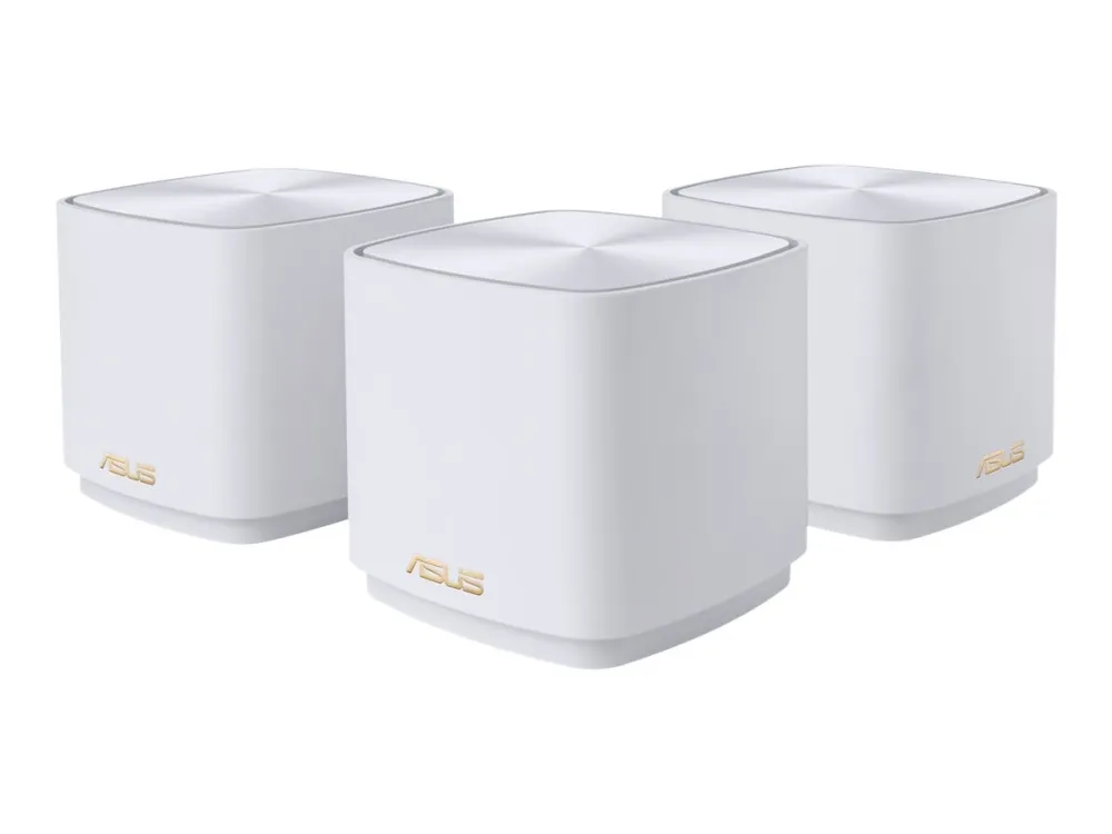ASUS ZenWiFi XD5 - Wi-Fi-system - (3 routere) - op til 5000 sq.ft - mesh 1GbE - Wi-Fi 6 - Dual Band