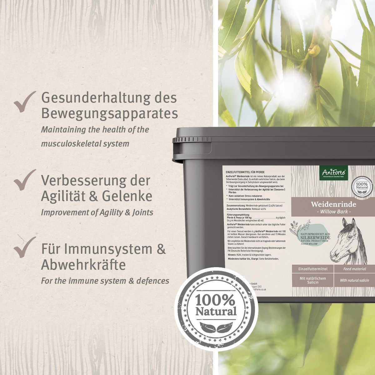AniForte Weidenrinde
