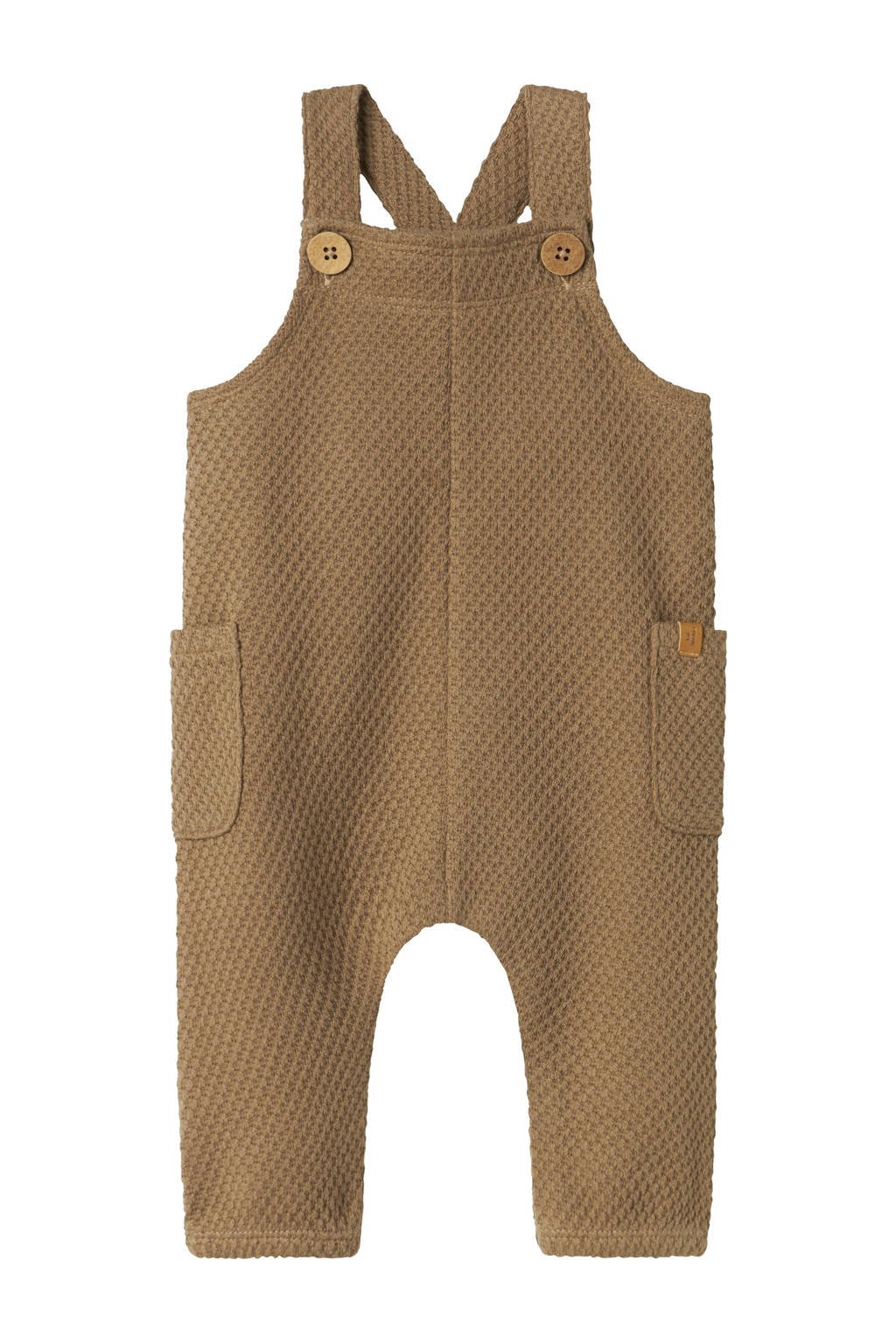 LIL' ATELIER BABY tuinbroek bruin
