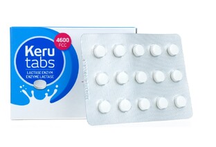 Kerutabs Lactase Enzym Tabletten 45TB