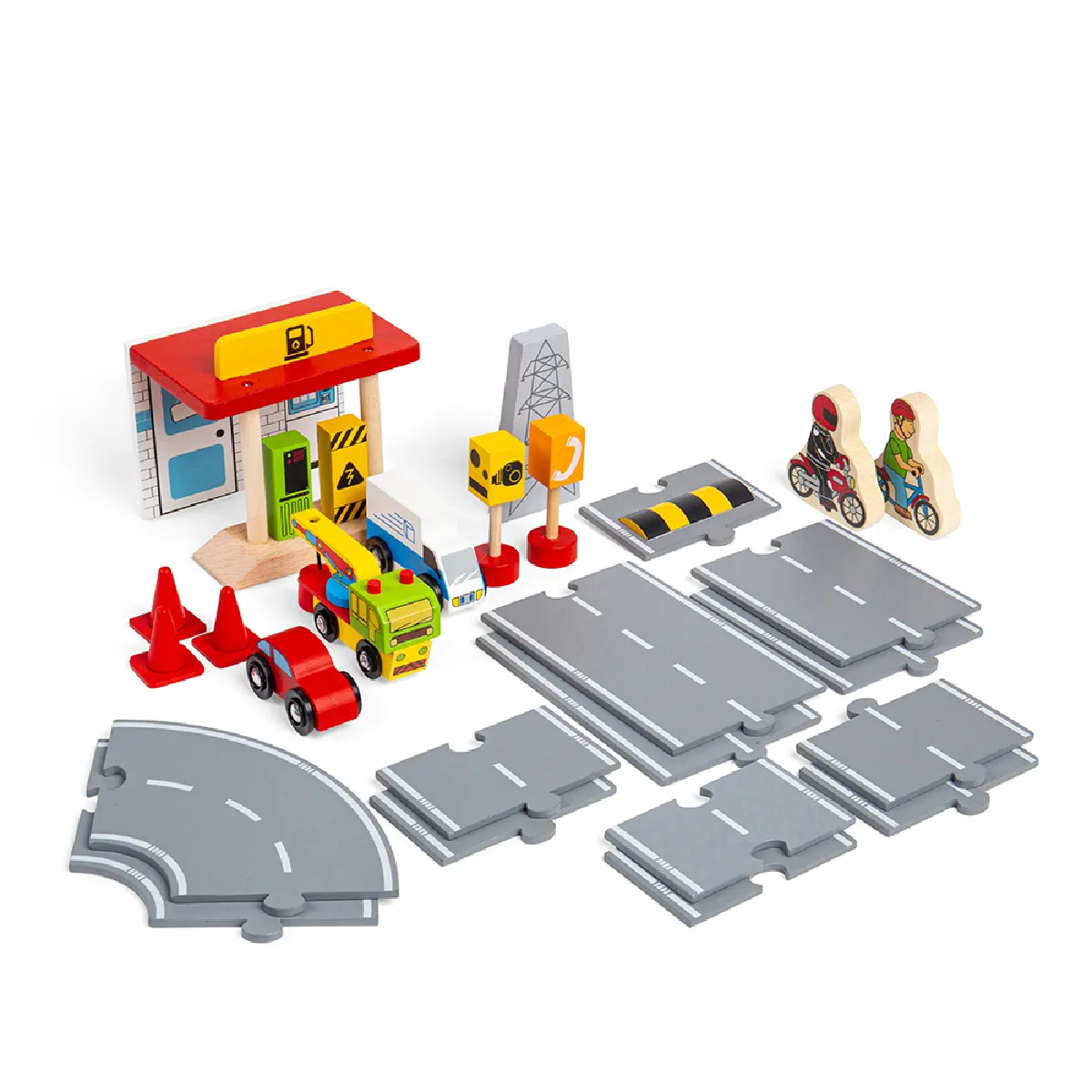 Bigjigs Rail Pack Accessoires Routiers