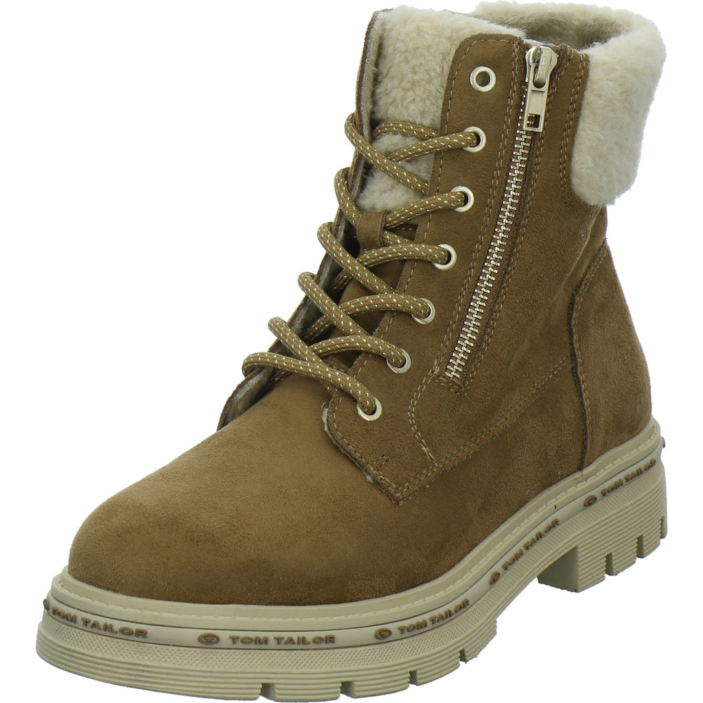 Tom Tailor Shoes Winterstiefel Damen Mittelbraun