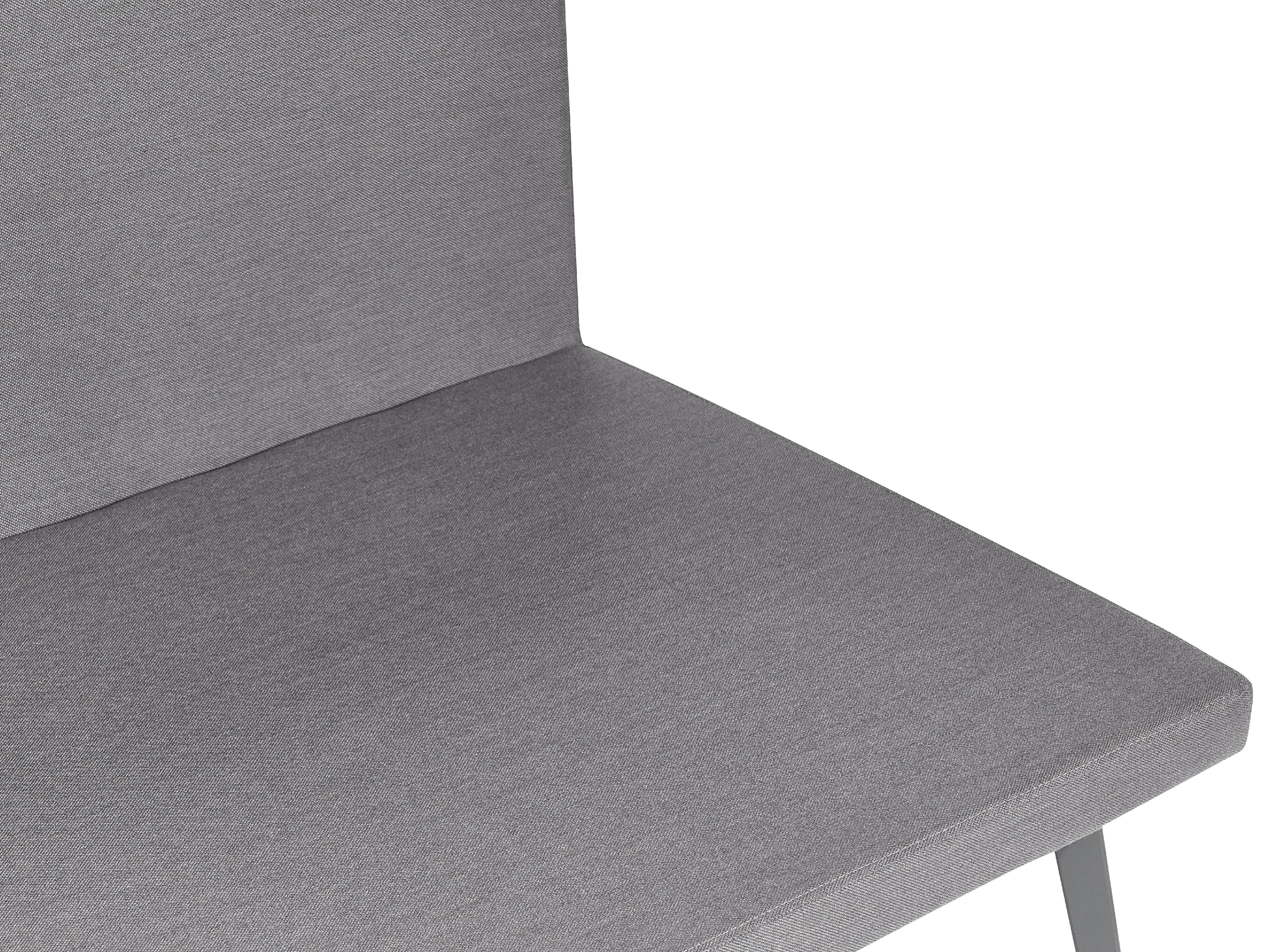 Tuin loungebank 4-zits LORETELLO Grijs