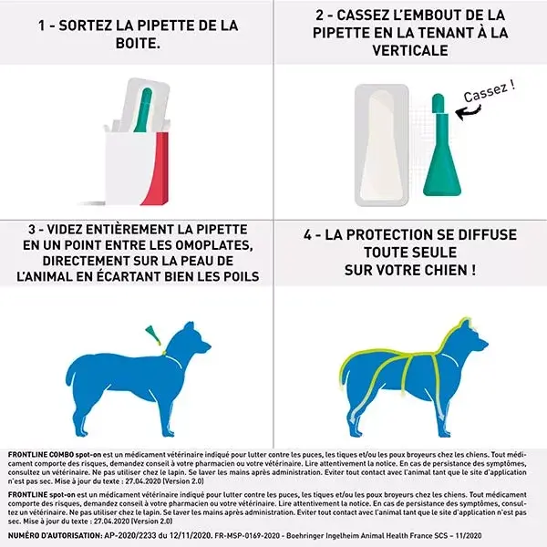 Frontline Spot on Dog M 6 pipetas