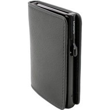 Portefeuille SLIM avec porte-cartes, cuir nappa