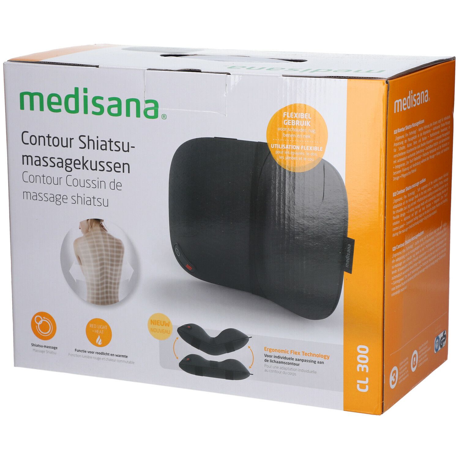 medisana® Contour Shiatsu-Massagekissen CL 300