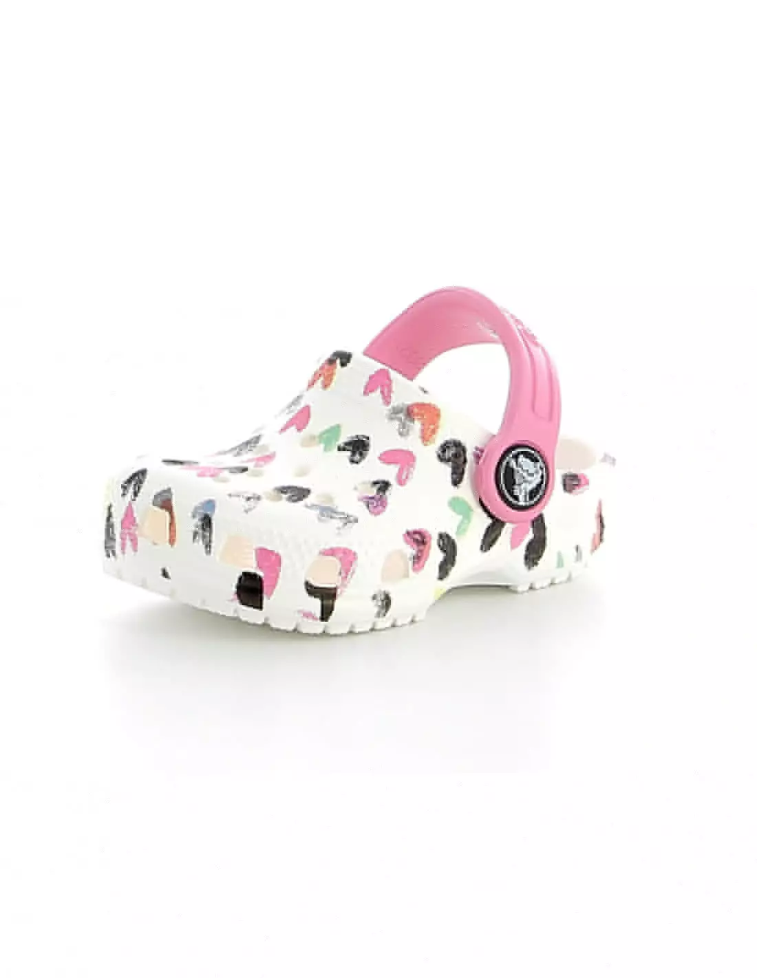 CROCS CLASSIC HEART - Sélection KILIANE - Sandales & nu-pieds White