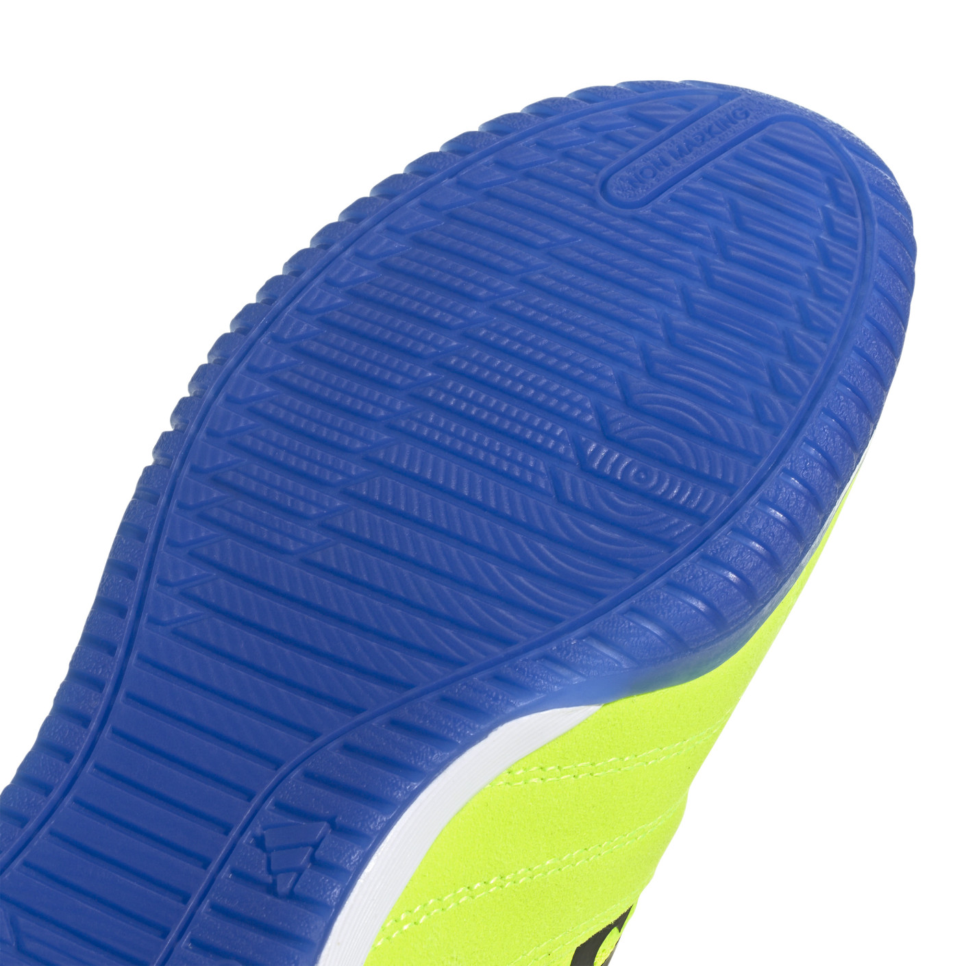 Adidas Top Sala Competition II Zaalvoetbalschoenen (IN) Neongeel Zwart Blauw