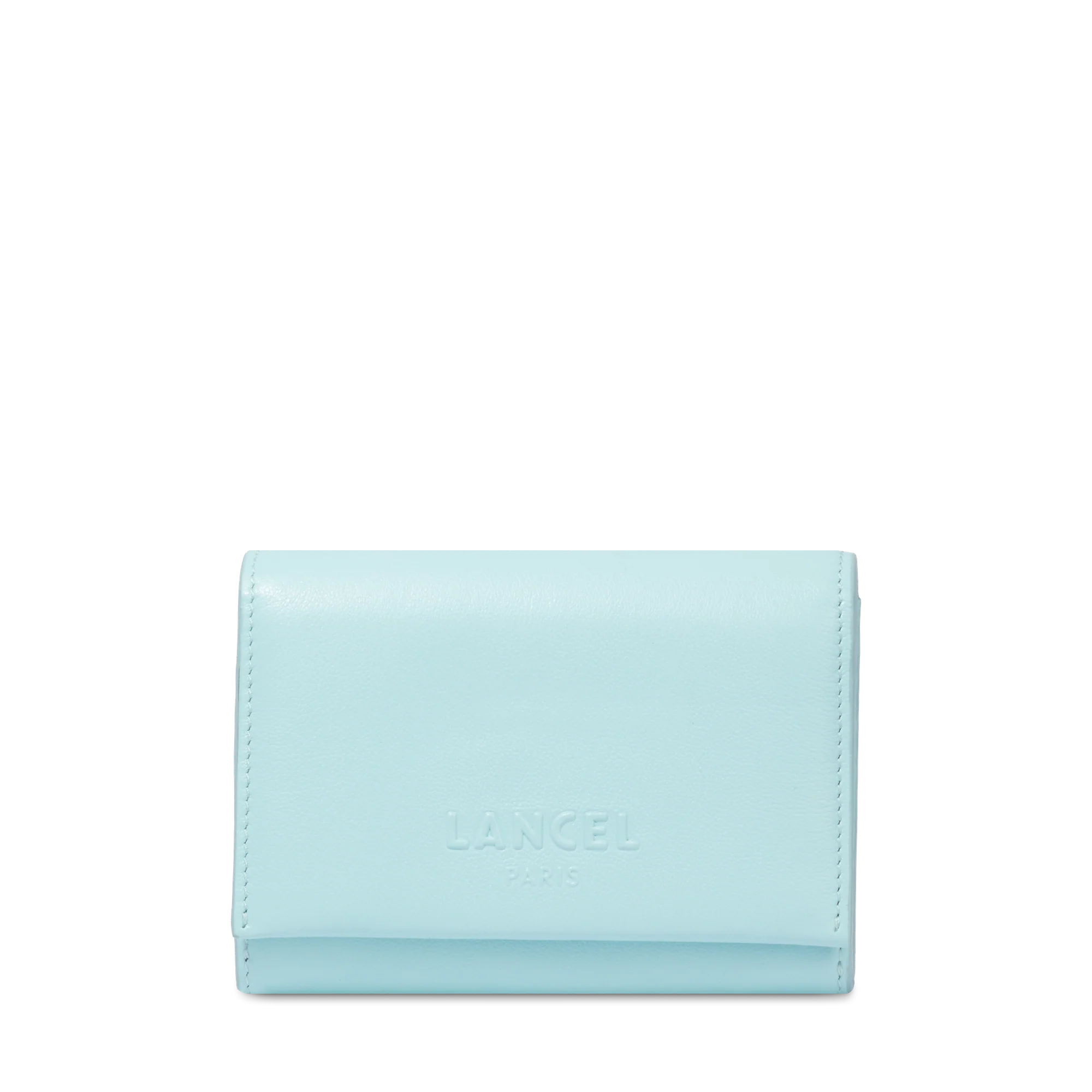 Portefeuille compact rectangulaire rabat Billie de Lancel-Menthe