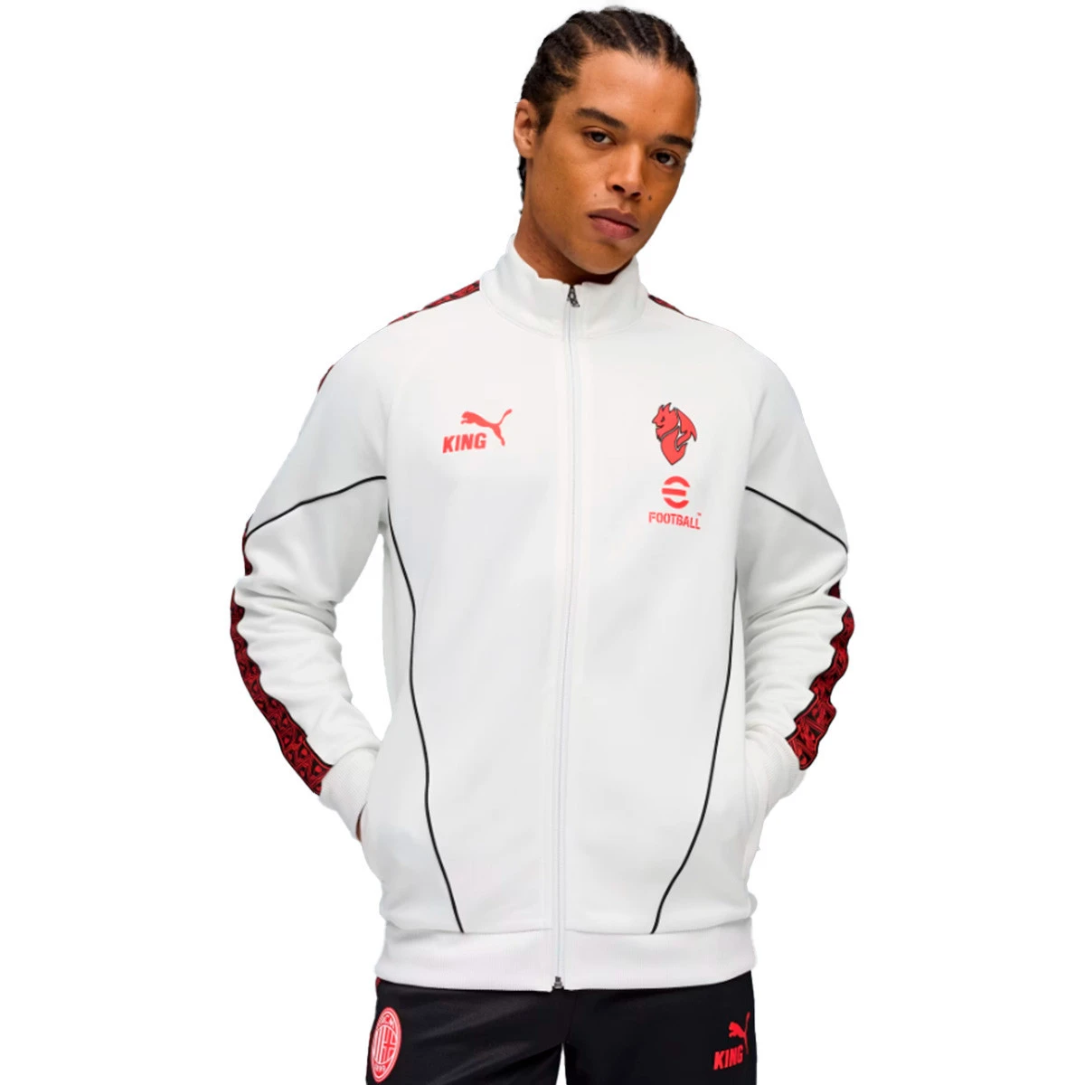 Casaco Puma Ac Milan Pre-Match 2025-2026