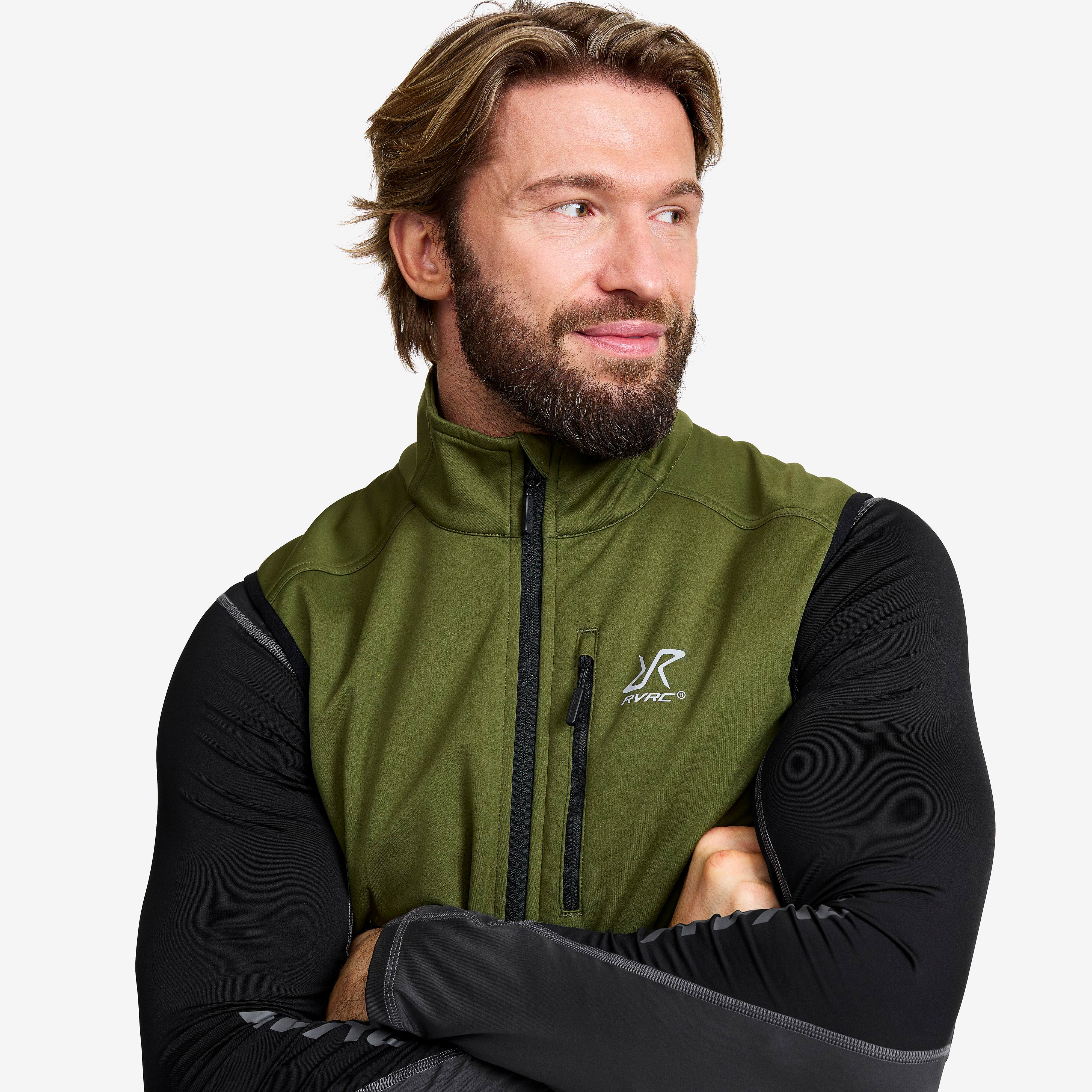 Responder Softshell Vest Herre Cypress