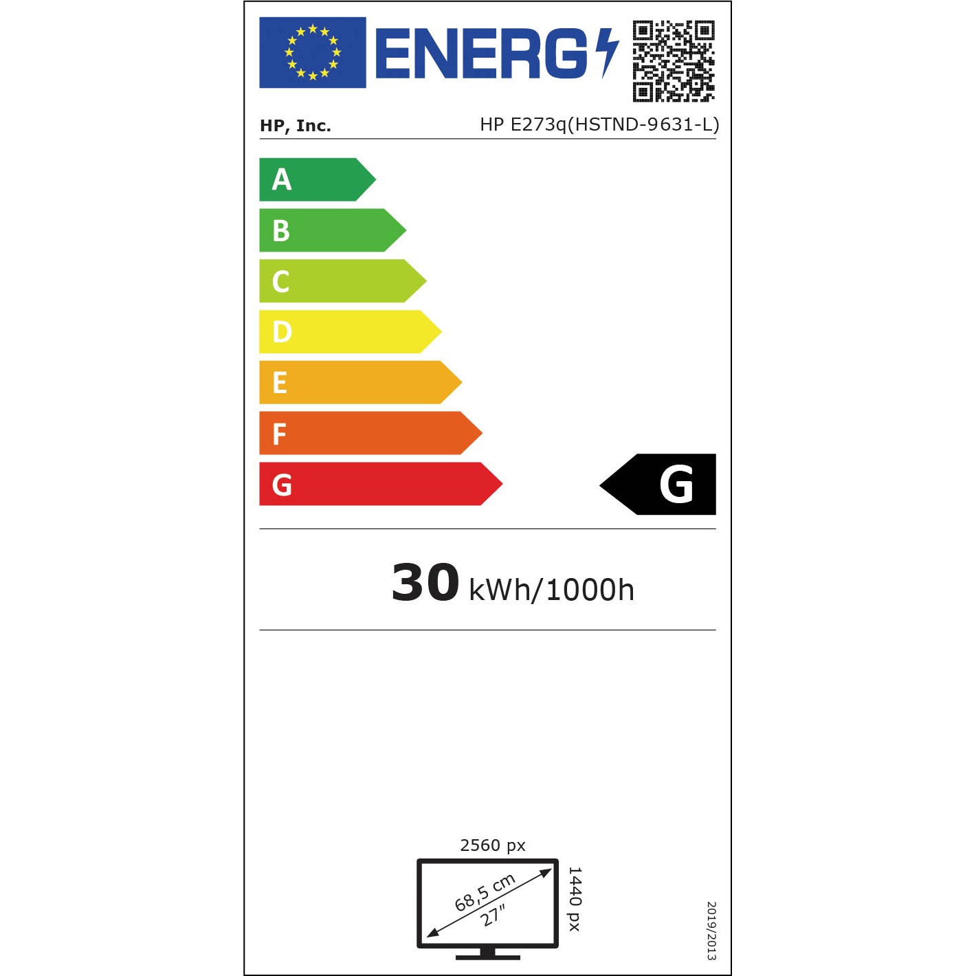 HP EliteDisplay E273q | 27