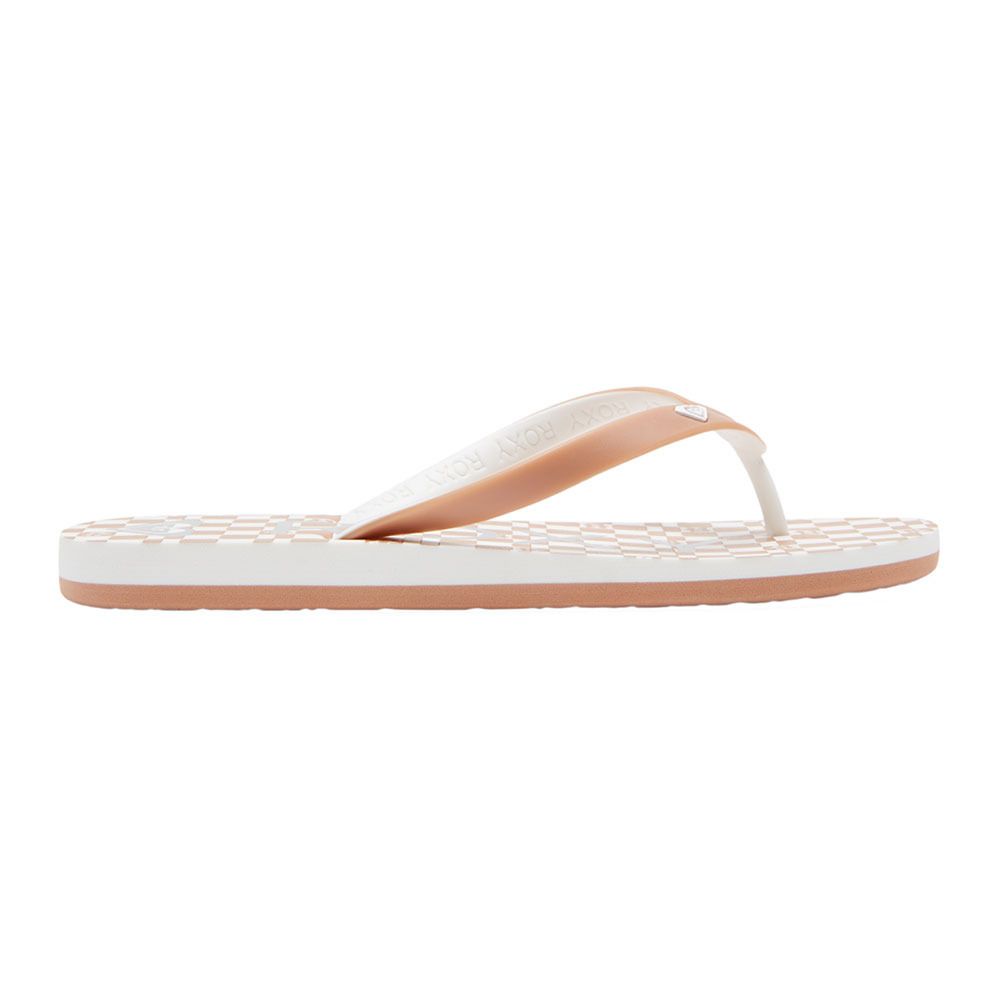 Roxy TAHITI VII - Tongs Femme white/brown
