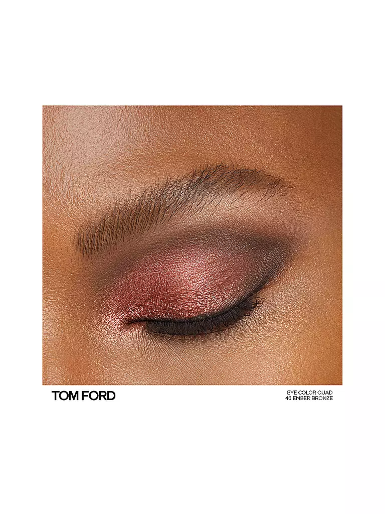 TOM FORD BEAUTY Lidschatten - Eye Color Quad (46 Ember Bronze) hellbraun