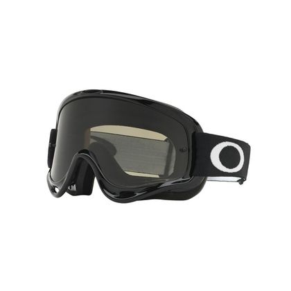 Masque cross Oakley O Frame MX Sand Jet Black écran Dark Grey + transparent 2024 - Noir