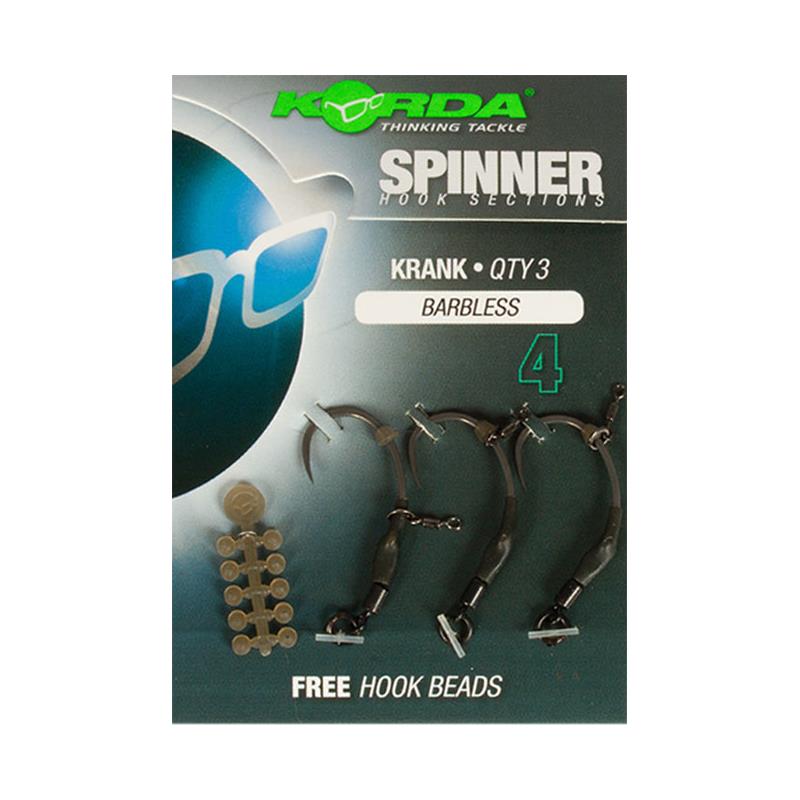 Hamecon Carpe Korda Spinner Hook Sections Krank