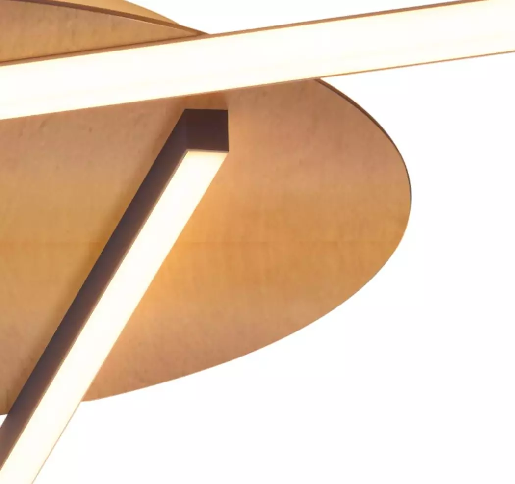 LED-Deckenleuchte Dual
