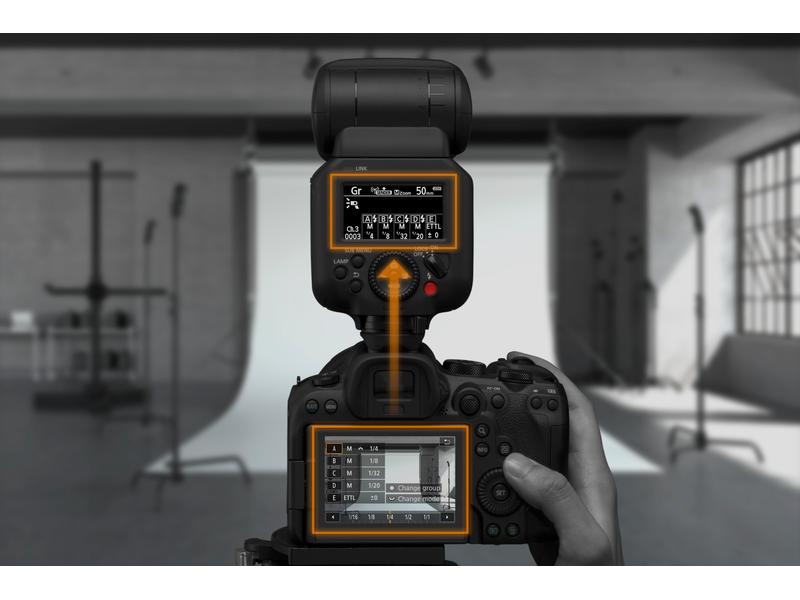 Canon Blitzgerät Speedlite EL-5 Professionelles Blitzlicht mit entsprechender Leistung