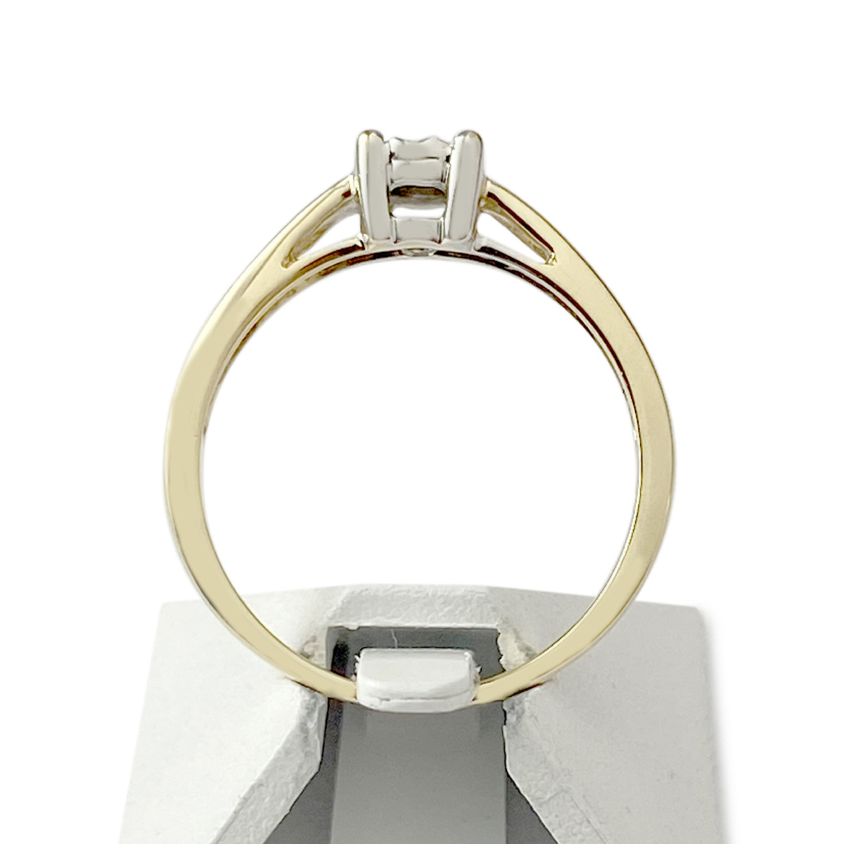 Bague d'occasion 2 ors 750 diamant