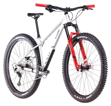 VTT Semi-Rigide Cube Reaction TM Pro Shimano Deore 12V 29'' Argent Raw Metal 2025
